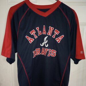 True Fans Atlanta Braves Short Sleeve Jersey Size XL